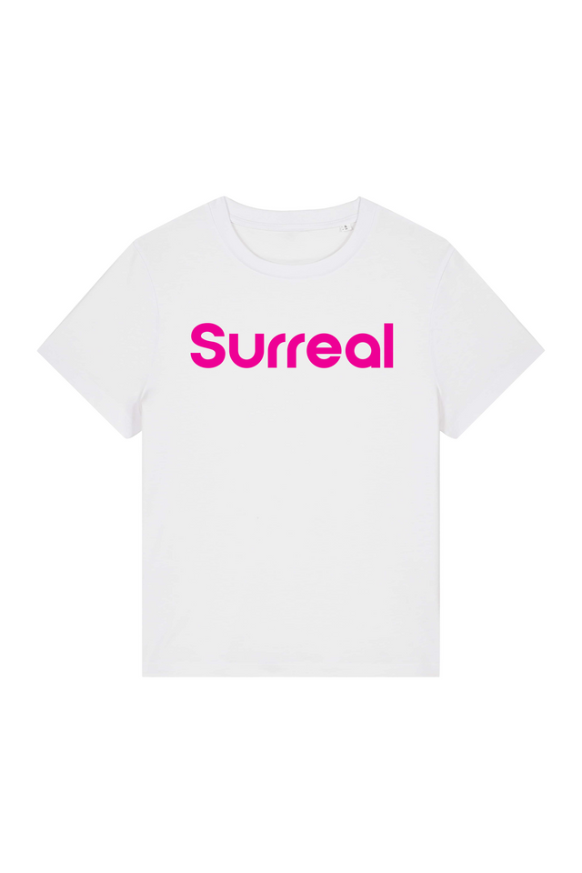 Surreal T-Shirt - White (Pink)