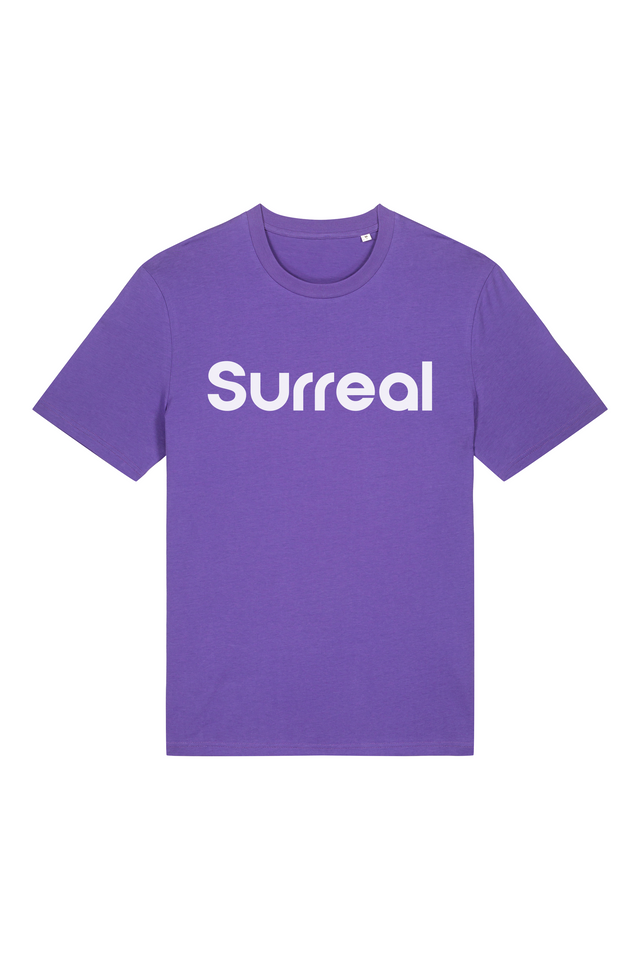 Surreal T-Shirt - Purple Love (White)