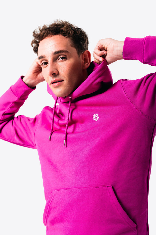 Men's Pink Cruiser Hoodie