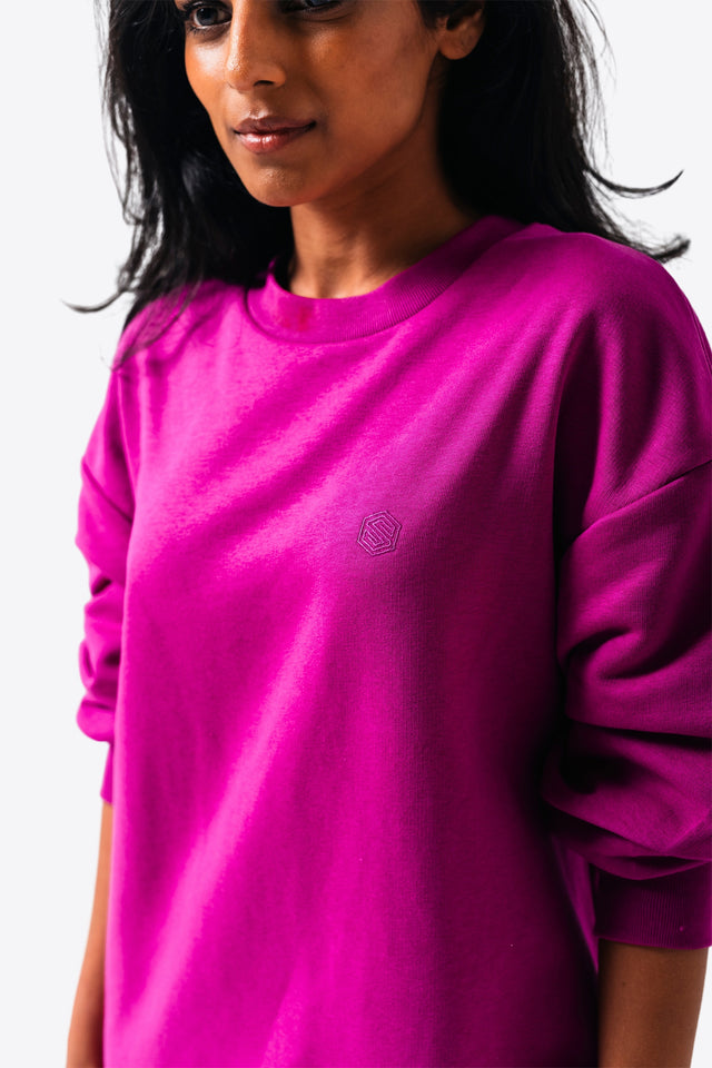 Women's Kicker Crew Neck Oversized Dress