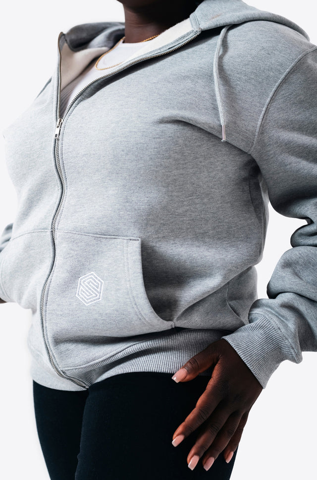 Women's Locker Heavy Zip-Through Hoodie