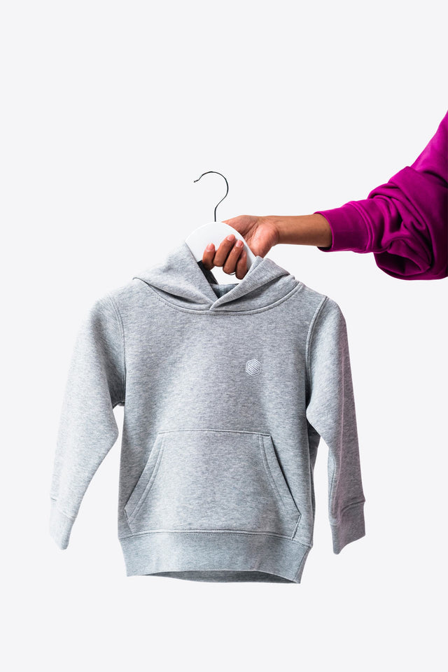 Mini Heather Grey Cruiser Hoodie