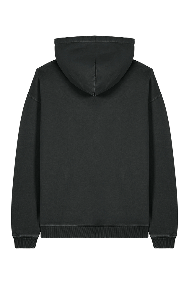 Vintage Surreal Hoodie – Black/White